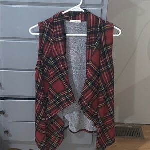 Plaid Vest